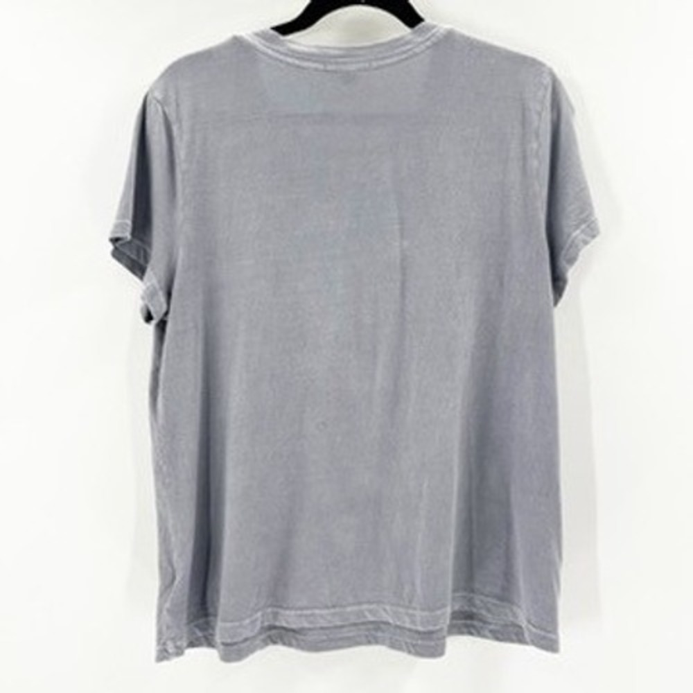 James Perse Gray Combed Cotton T Shirt Size 4/L Made in USA - Picture 2 of 4